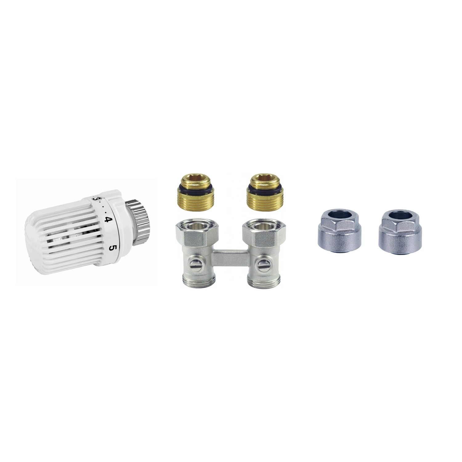 E-shop Honeywell Home Termostatická hlavica VK set priamy Cu 15
