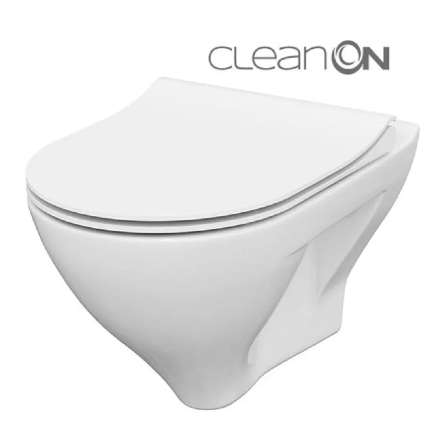 E-shop Cersanit Závesná WC misa Mille Clean On + WC sedátko Slim