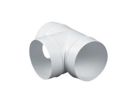 Den Braven Tvarovka kruhová T-kus, biela, 3 x 150 mm