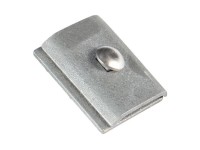 2-dielne spojky oceľových pletív, 3 kusy, pozinkované