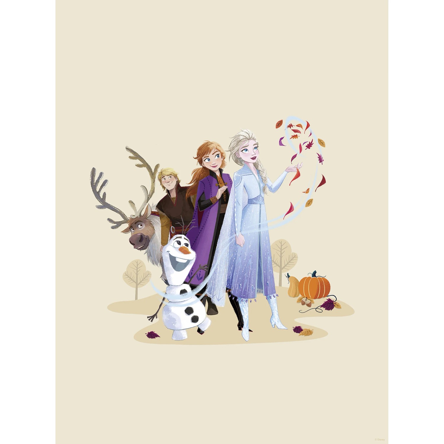 E-shop Komar Plagát Disney Frozen Autumn Feeling 30 x 40 cm