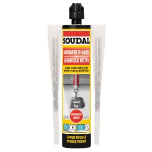Soudal Chemická kotva kartuša pre Hmoždinky, vhodná pre betón a murivo.