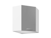 Black&White Style Horná roh. skrinka Nikki DN60 grafitová, 72 x 58,6 x 58,6 cm