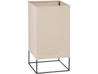 Mica Decorations Lampáš Djerba, béžová, 18,5 x 18,5 x 35 cm