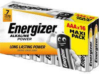 Energizer Alkalická batéria Power AAA 16 ks