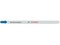 Bosch Pílový plátok do kmitacej píly PRO Metal Sandwich T 718 BF, 3 ks