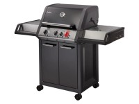 Enders Plynový gril Monroe Black Pro 3 K Turbo, plynová koncovka 33 mm