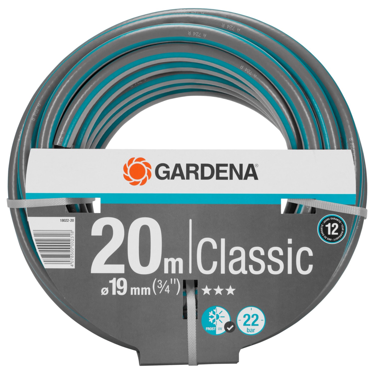 E-shop GARDENA Hadica Classic 19 mm (3/4"), 20 m