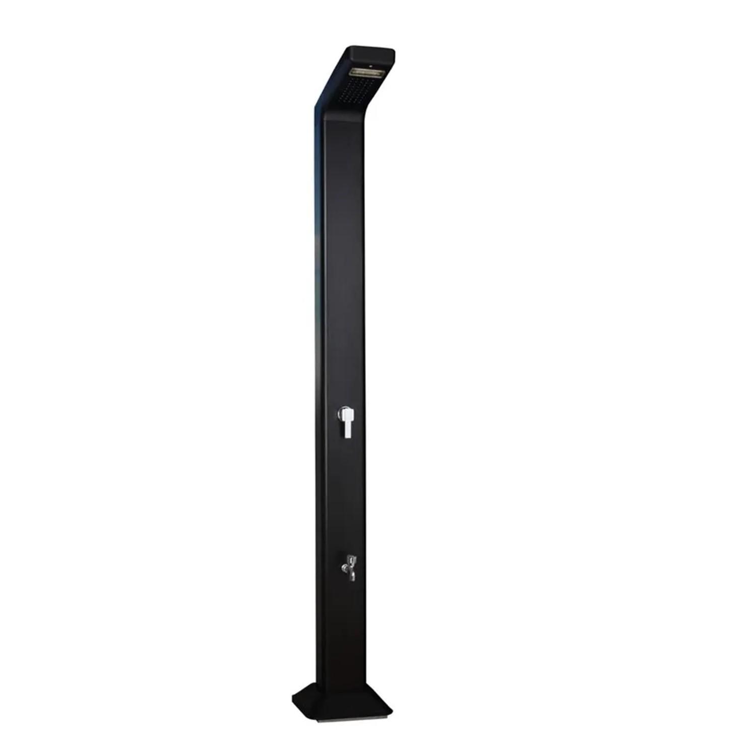 E-shop MARIMEX Solárna sprcha UNO hliníková s LED osvetlením 35 l, 229,5 cm