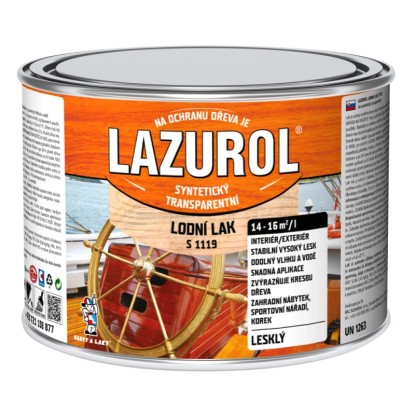 Lazurol Lak lodný S1119 0,375 l