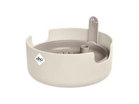 Elho Kvetináč na mikrozeleninu Magic Microgreens, ľanová biela, pr. 17 x 7 cm