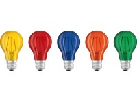 OSRAM LED žiarovky Colourbox, E27, A60, 2,5 W, studená biela, 5 ks