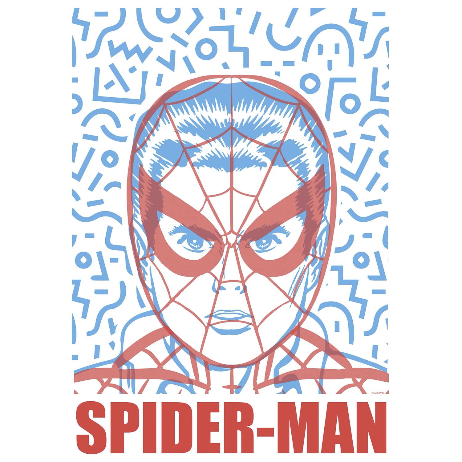 E-shop Komar Plagát Marvel Spider-Man Face 30 x 40 cm