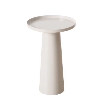 Boltze Home Odkladací stolík Jacky béžový pr. 38 x 56 cm