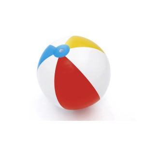 Bestway Summer Essential plážová lopta, Ø 41 cm, farebný retro dizajn pre zábavu vo vode.