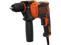 Black+Decker Príklepová vŕtačka 1stupňová BEH710K-QS, 710W vr. prísl. a kufríka