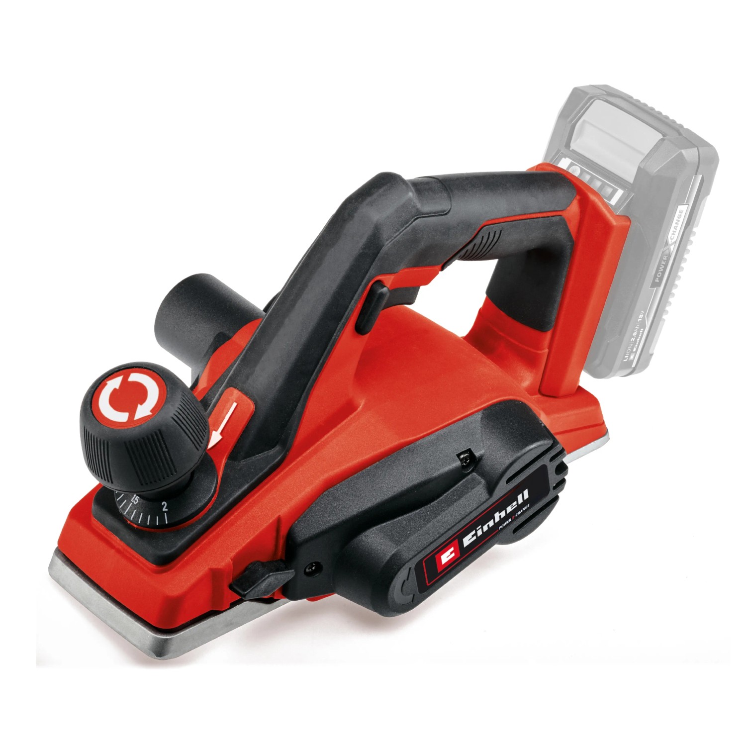 E-shop Einhell Power X-Change Akumulátorový hoblík TE-PL 18/82 Li Solo