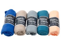 Fleecová deka, rôzne farby, 130 x 170 cm