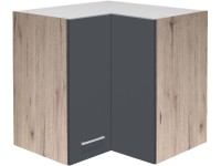 Flex-Well Kuchynská skrinka Morena horná rohová 60/60 x 54,8 x 32 cm