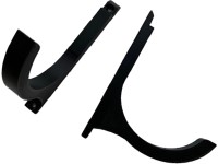 Denpanels 3D stojan na víno pre akustické panely, čierna