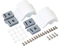 Súprava na upevnenie do podlahy pre sprchovací kút Belfast biela Súprava na upevnenie do podlahy pre sprchovací kút Belfast biela