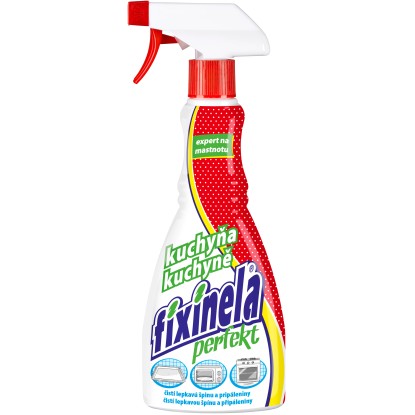 Fixinela Perfekt Kuchyňa, čistič do kuchyne, rozprašovač, 500 ml
