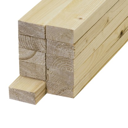 Rettenmeier Hobľovaná lata mäkké drevo, akosť 2, 200 x 1,8 x 3,6 cm