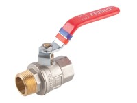 Ferro Guľový plnoprietočný kohút KFP11, páka ŠM 1/2