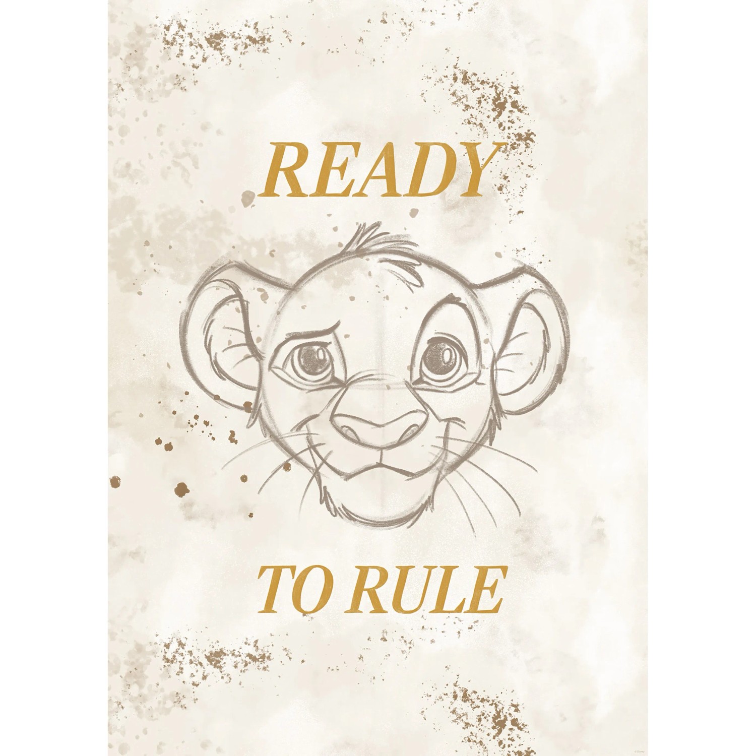 E-shop Komar Plagát Disney Lion King Ready to Rule 50 x 70 cm