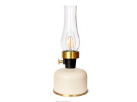 GAO Stolová lampa OLIA ivory USB-C 2,5 W 20-200 lm 1800K IP44 pr. 11 x 27,5 cm