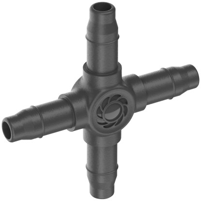 GARDENA Micro-Drip-System Spojka 4-cestná 4,6 mm (3/16"), 10 ks