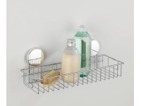 Wenko Nástenná polička Static Loc Plus oceľ 35 x 13 x 13 cm chróm