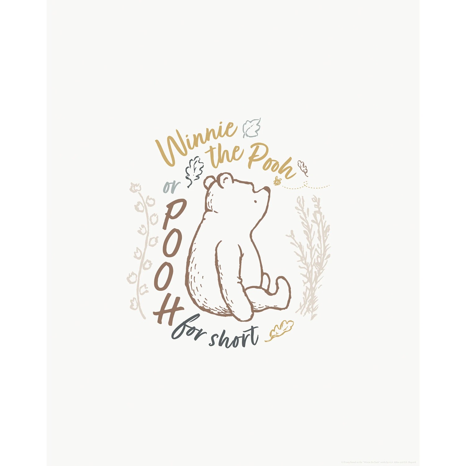 E-shop Komar Plagát Disney Winnie the Pooh pre Short 40 x 50 cm