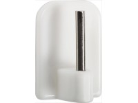 LUX Hák na upínacie tyče biely, 4 ks LUX Hák na upínacie tyče biely, 4 ks