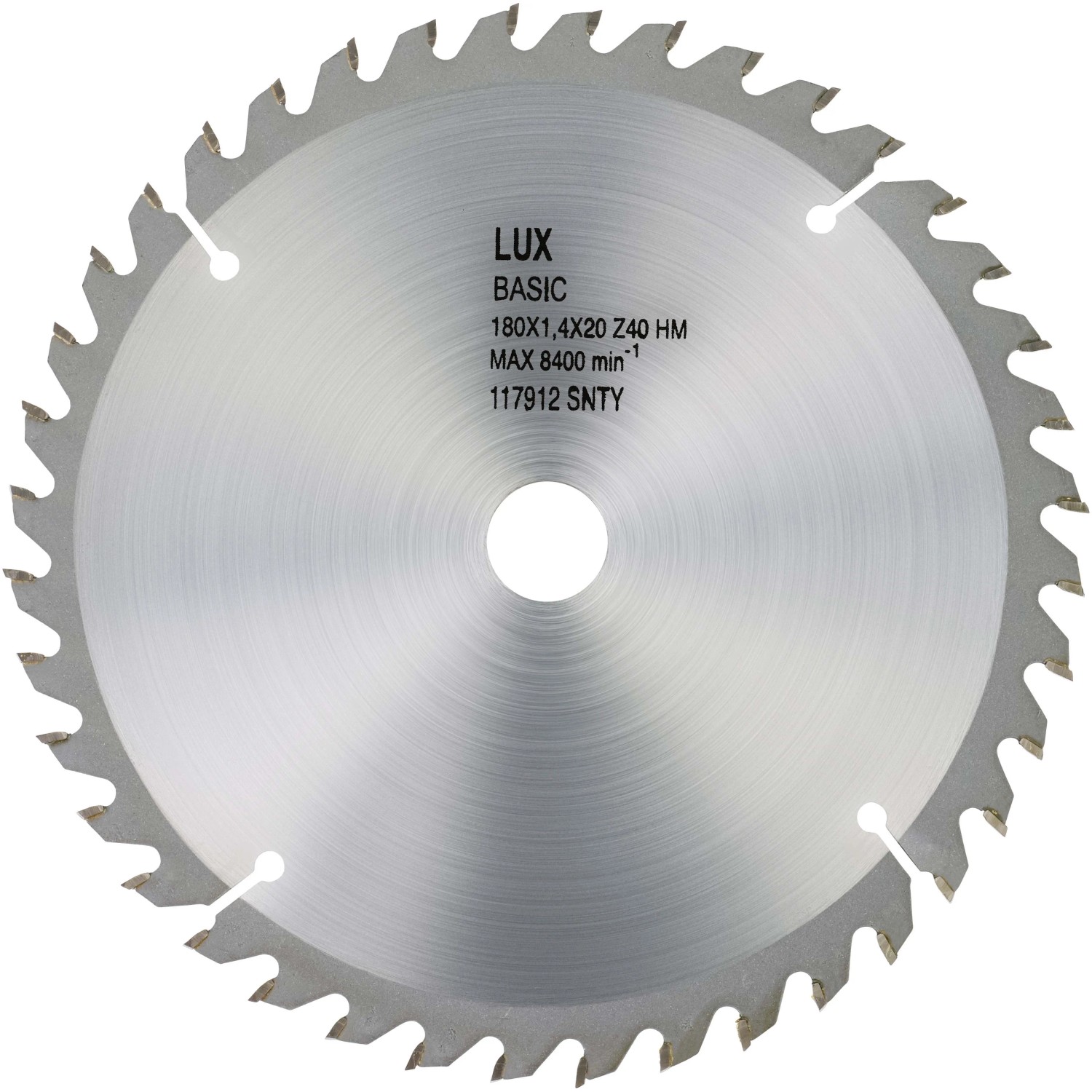 E-shop LUX-TOOLS List kotúčovej píly zo spekaného karbidu na drevo Ø 185 mm, 40 zubov