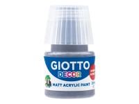 GIOTTO Akrylová farba Decor Acrylic MATT sivá tmavá, 25 ml