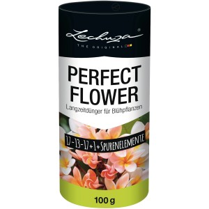 Lechuza Perfect Flower hnojivo s pomalým uvoľňovaním pre kvitnúce rastliny, 100g.