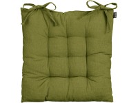 In the Mood Podsedák s látkovými šnúrkami Paddy, zelená, 46 x 46 x 7 cm