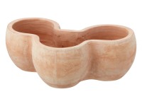 Kvetináč v tvare misy 39 cm terakotový