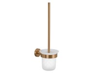 tesa Súprava WC štetky s nástenným držiakom Moon, bronzová, 397 x 112 x 145 mm tesa Súprava WC štetky s nástenným držiakom Moon, bronzová, 397 x 112 x 145 mm