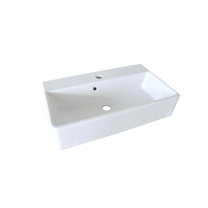 Fackelmann Keramické umývadlo, biela, 60 x 13 x 35 cm