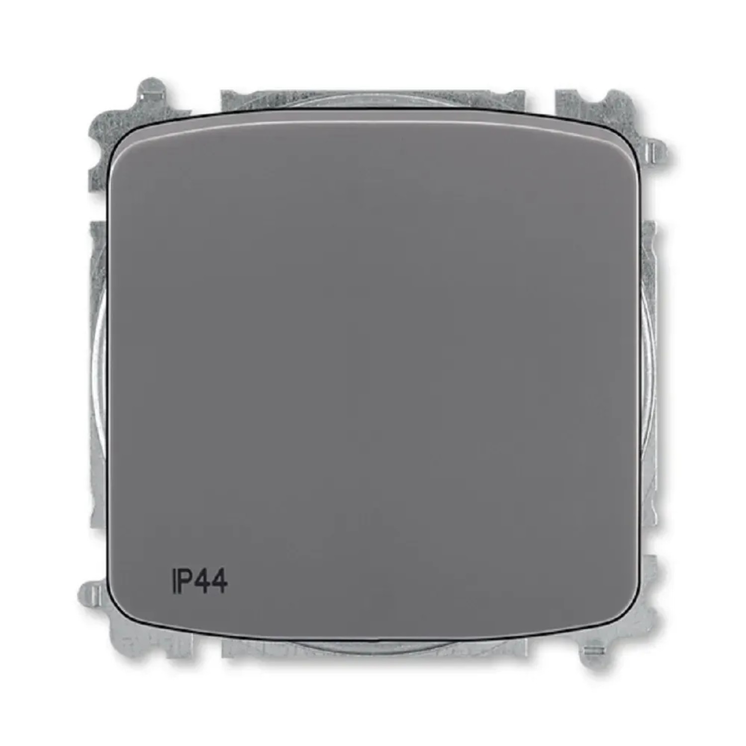 E-shop ABB Samostatné tlačidlo TANGO 3559A-A86940 S2, dymovo sivé, 40 x 81 x 81 mm