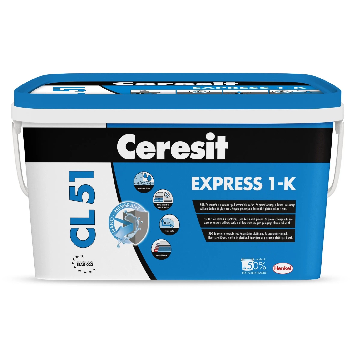 E-shop CERESIT Jednozložková hydroizolácia CL 51 EXPRESS 1-K 5 kg