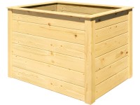 Weka Modulárny drevený vyvýšený záhon Element, prírodná, 100 x 69 x 71 cm