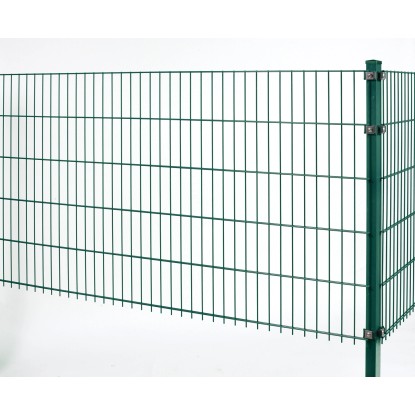 Floraworld Drôtený plotový panel, dvojitý 6/5/6, zelená, 103 x 251 cm