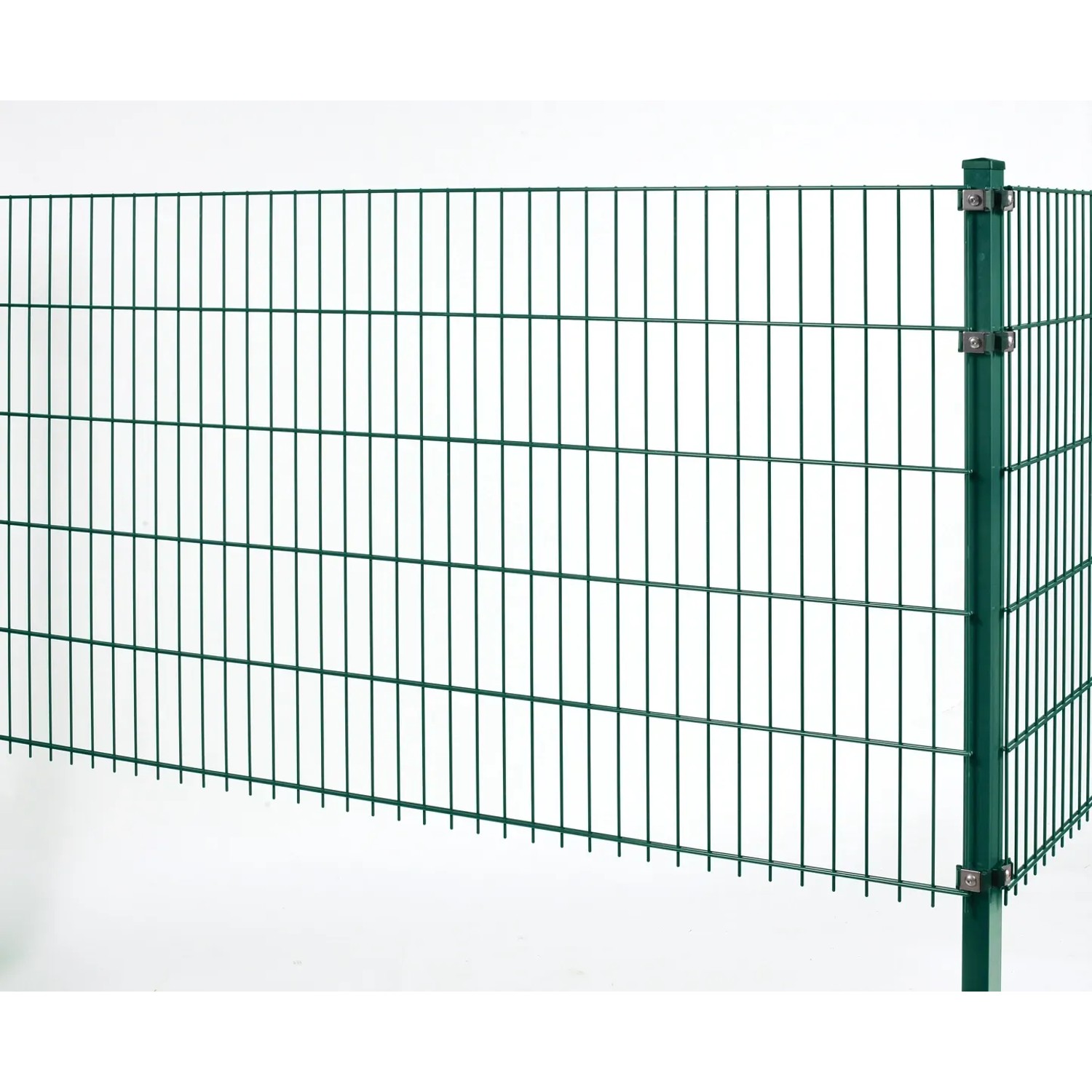 E-shop Floraworld Drôtený plotový panel, dvojitý 6/5/6, zelená, 103 x 251 cm