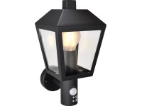 VLC Vonkajšie nástenné svietidlo VIGEVANO SENZOR 1xE27 max. 40W, 30 x 15 x 20 cm