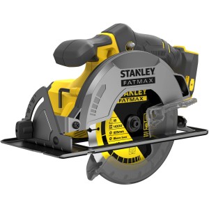 Akumulátorová ručná okružná píla Stanley Fatmax V20, 18V, žlto-čierna. Okružná píla pre presné rezy.