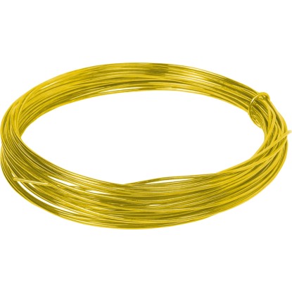 LUX-TOOLS Viazací drôt, zlatý, pr. 1,6 mm x 12 m