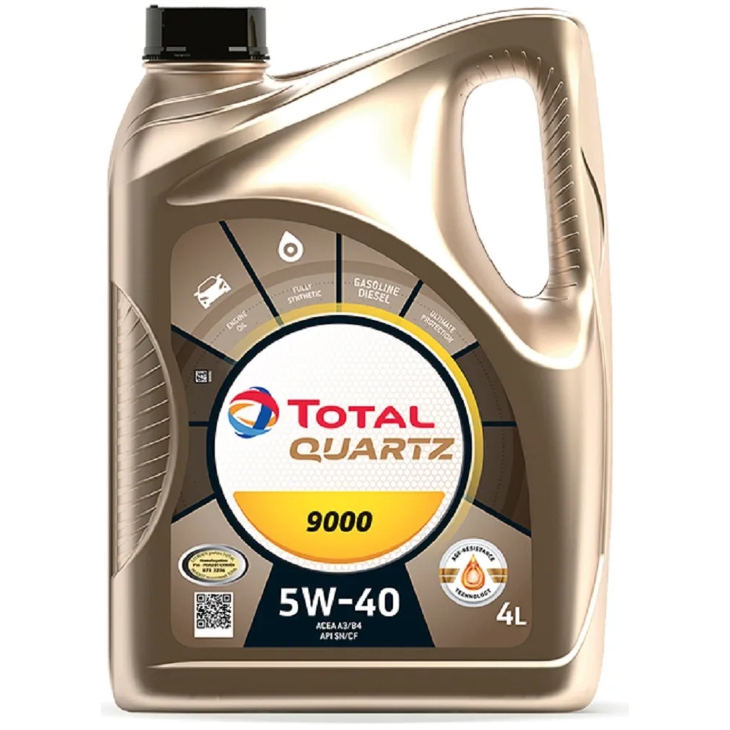 E-shop Total Quartz Motorový olej 9000 5W-40, 4 l